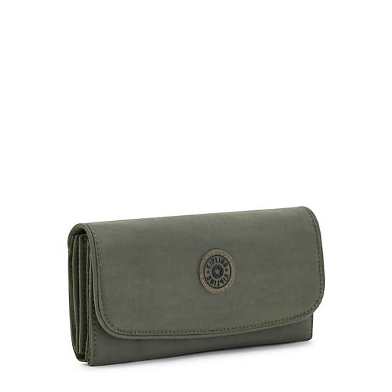 Portefeuilles Kipling Money Land Snap Wallet Vert | FR 1026SG